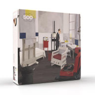 Title: Max Dalton Artist Studio Puzzle Series: Mondrian: A 500 Piece Jigsaw Puzzle by Max Dalton