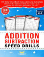 Addition Subtraction Speed Drills: 100 Daily Timed Math Tests with Facts that Stick, Reproducible Practice Problems, Digits 0-20, Double and Multi-Digit Worksheets for Kids in Grades K-2