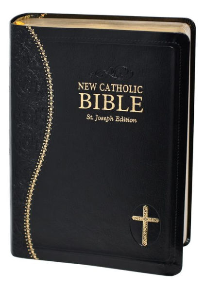 New Catholic Bible Medium Print Dura Lux (Black)