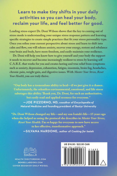 Master Your Stress, Reset Health: The Personalized Program to Calm Anxiety, Boost Energy, and Beat Burnout