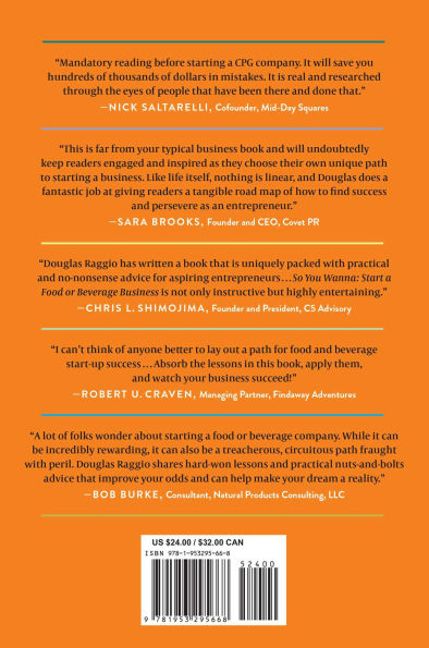 So You Wanna: Start A Food or Beverage Business: Pick-Your-Path Business Book