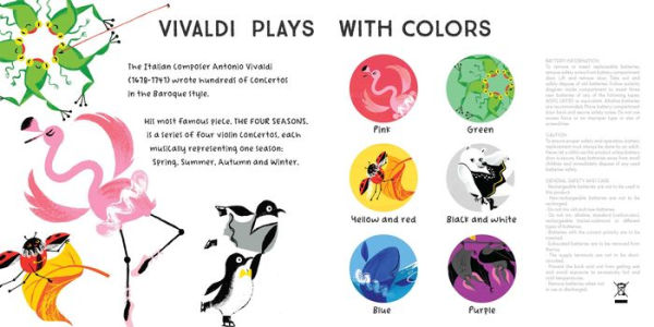 Baby Vivaldi: A Classical Music Sound Book (With 6 Magical Melodies)
