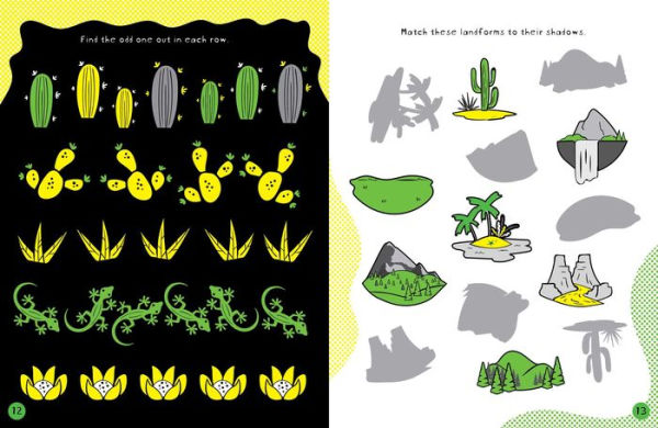 Brain Boosters Planet Earth Puzzles (with Neon Colors): Activities For Boosting Problem-Solving Skills