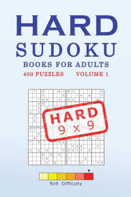 Title: Hard Sudoku Books for Adults, 9x9: Volume 1, Author: Brinkstone Press