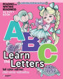 Learn the letters. Full color edition. Pink cover collection: Reading and writing readiness activity book