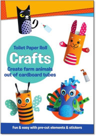 Download english audio books Toilet Paper Roll Crafts Create Farm Animals Out of Cardboard Tubes: Fun & Easy with Pre-Cut Elements and Stickers by Imagine & Wonder 9781953652034  (English literature)