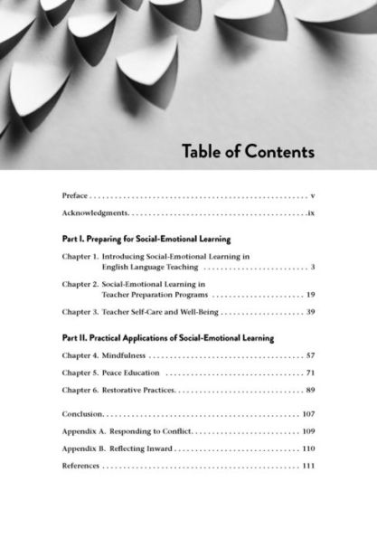 Social-Emotional Learning in the English Language Classroom: Fostering Growth, Self-Care, and Independence