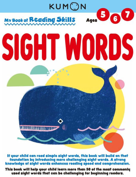 Sight Words: Kumon My Book of Reading Skills