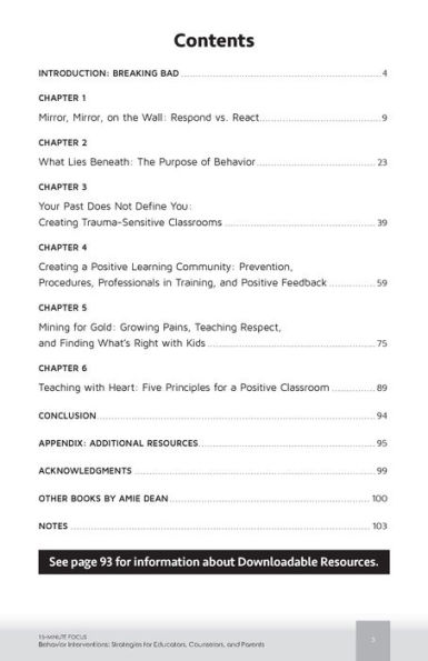 15-Minute Focus: Behavior Interventions: Strategies for Educators, Counselors, and Parents: Brief Counseling Techniques that Work