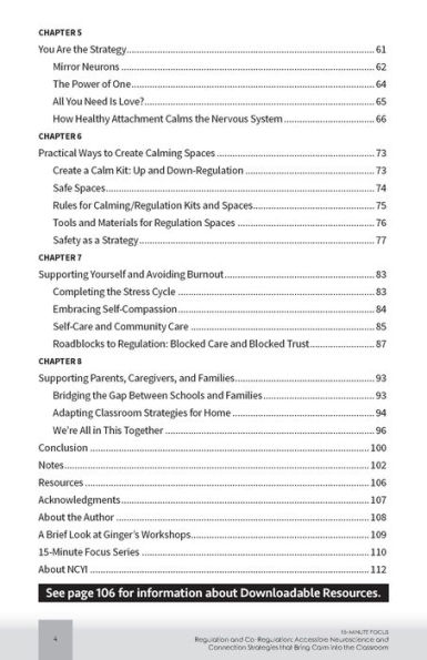 15-Minute Focus: Regulation and Co-Regulation: Accessible Neuroscience and Connection Strategies that Bring Calm into the Classroom: Brief Counseling Techniques that Work