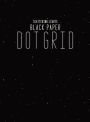 Black Paper Dot Grid Notebook: Hardback Black Dot Grid Paper Pad Book For Drawing, Doodling and Sketching - 8.5