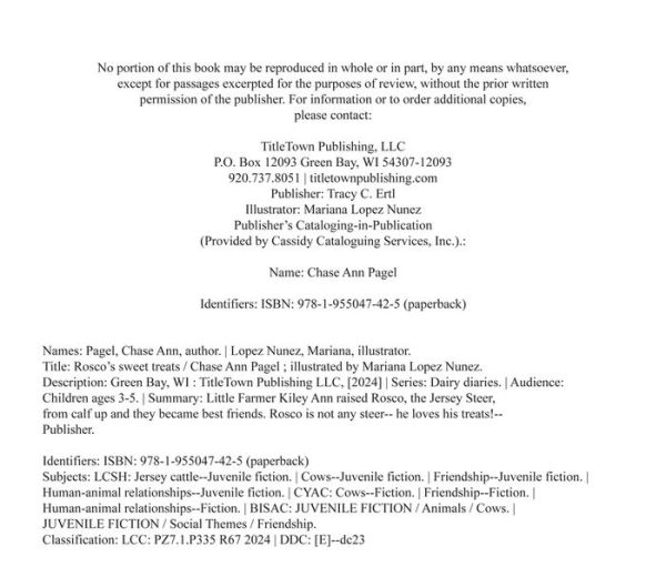 Rosco's Sweet Treats