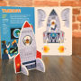 Alternative view 6 of Pop Out Space Travel: Read, Build, and Play on a Trip to Space. An Interactive Board Book About Outer Space