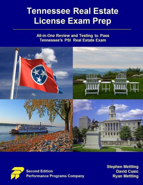 Tennessee Real Estate License Exam Prep: All-in-One Review and Testing to Pass Tennessee's PSI Real Estate Exam