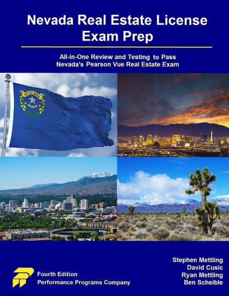 Nevada Real Estate License Exam Prep: All-in-One Review and Testing to Pass Nevada's Pearson Vue