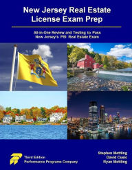 Title: New Jersey Real Estate License Exam Prep: All-in-One Review and Testing to Pass New Jersey's PSI Real Estate Exam, Author: Stephen Mettling