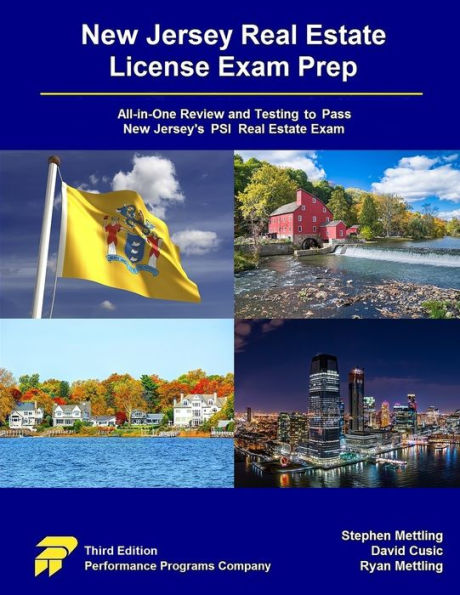 New Jersey Real Estate License Exam Prep: All-in-One Review and Testing to Pass Jersey's PSI