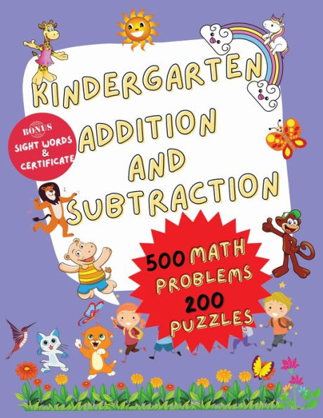 Kindergarten Math Addition and Subtraction: Math Helper Series