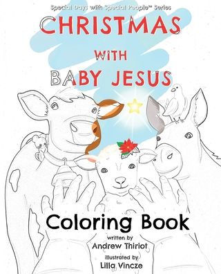 Christmas with Baby Jesus: Coloring Book