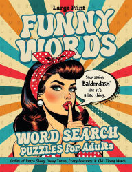 Title: Funny Words Word Search Puzzles for Adults, Author: Nola Lee Kelsey