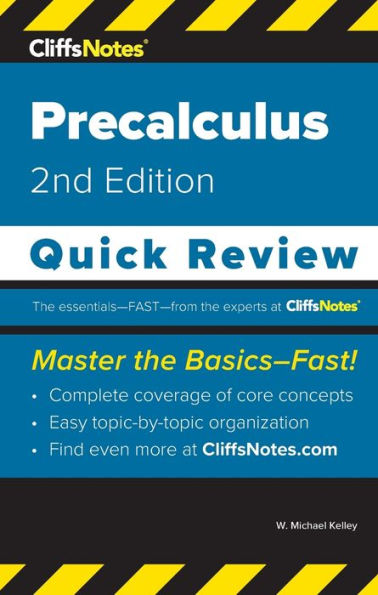 CliffsNotes Precalculus: Quick Review