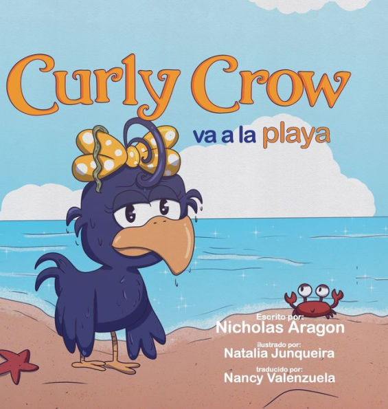 Curly Crow va a la playa: Un libro para niños sobre cómo lidiar con el acoso, para niños de 4 a 8 años