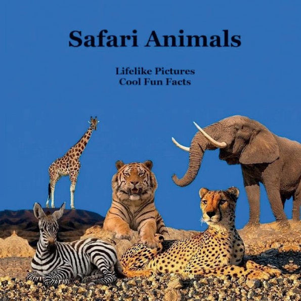 Safari Animals Kids Book with Lifelike Pictures: Great Way for Kids to ...