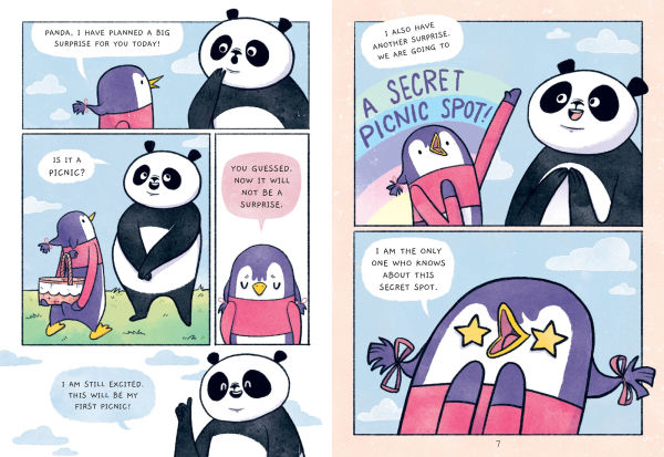 The Adventures of Penguin and Panda: Surprise!: Graphic Novel (1)
