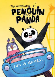 Online book downloading The Adventures of Penguin and Panda: Fun and Games!: Graphic Novel (2) (English literature) by Brenda Maier, Fanni Mézes 