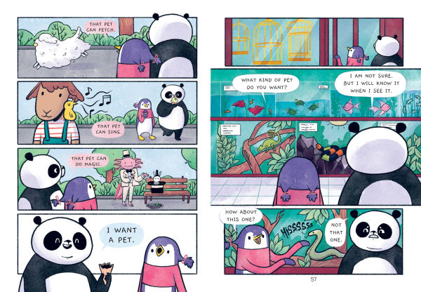 The Adventures of Penguin and Panda: Fun Games!: Graphic Novel (2)