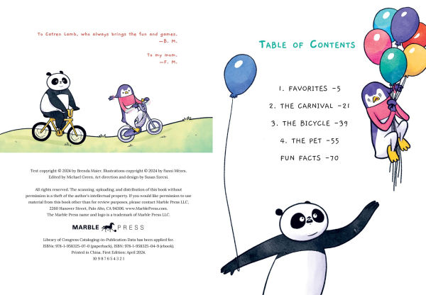 The Adventures of Penguin and Panda: Fun Games!: Graphic Novel (2)