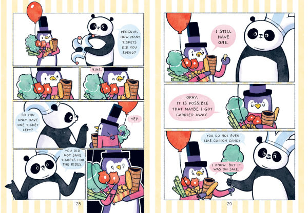 The Adventures of Penguin and Panda: Fun Games!: Graphic Novel (2)