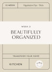 Alternative view 4 of Beautifully Organized In 52 Weeks: A Home Organization Card Deck