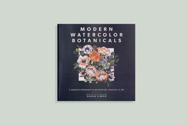  Watercolor Workbook: 30-Minute Beginner Botanical