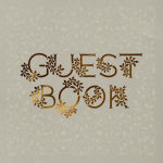 Alternative view 1 of Wedding Guest Book: An Heirloom-Quality Guest Book with Foil Accents and Hand-Drawn Illustrations
