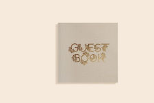 Alternative view 5 of Wedding Guest Book: An Heirloom-Quality Guest Book with Foil Accents and Hand-Drawn Illustrations