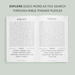 Alternative view 7 of Bible Word Search for Adults (Large Print): A Modern Bible-Themed Word Search Activity Book to Strengthen Your Faith