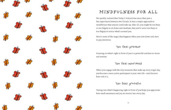 Today I Noticed: A Little Book of Mindfulness That Will Change the Way You See the World