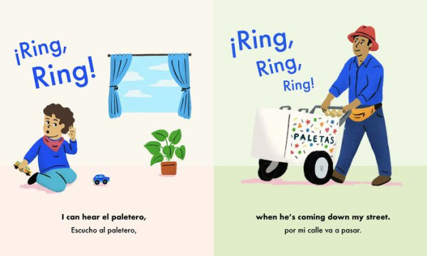 Los Street Vendors: A Collection of Bilingual Books about Shapes, Colors, and Fruits Inspired by Latin American Culture