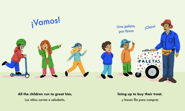 Los Street Vendors: A Collection of Bilingual Books about Shapes, Colors, and Fruits Inspired by Latin American Culture