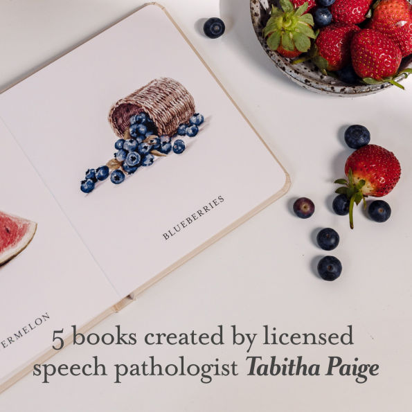 Our Little Library: A Foundational Language Vocabulary Board Book Set for Babies, Including Farm & Forest Animals, Fruits & Veggies, Toys & More