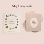Alternative view 9 of Our Little Library: A Foundational Language Vocabulary Board Book Set for Babies, Including Farm & Forest Animals, Fruits & Veggies, Toys & More