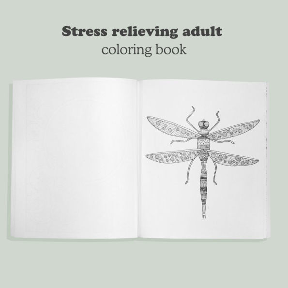 Soul of the Woodland: A Stress Relieving Adult Coloring Book
