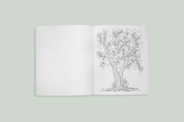 Soul of the Woodland: A Stress Relieving Adult Coloring Book