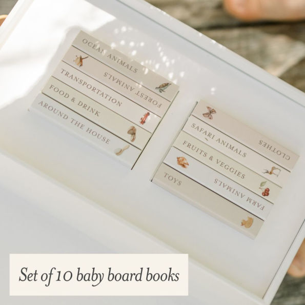 Our Very Little Library Board Book Set: A Foundational Language Vocabulary Board Book Set for Babies