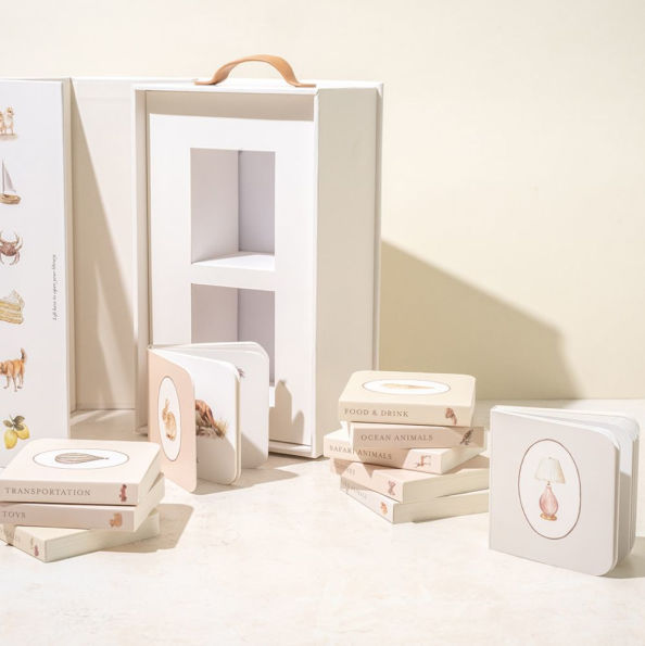 Our Very Little Library Board Book Set: A Foundational Language Vocabulary Board Book Set for Babies