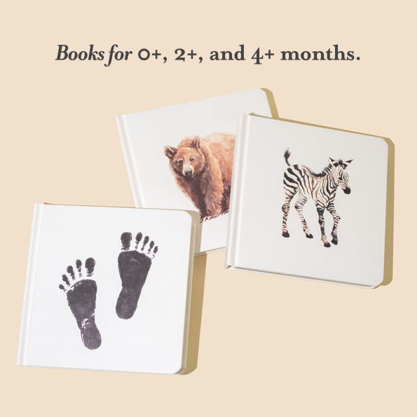 Baby's Tummy Time Book Box Set: A 3-Book Box Set of High-Contrast Art for Visual Stimulation at Tummy Time