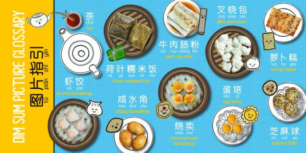 Counting With Dim Sum - Simplified: A Bilingual Book in English and Mandarin with Simplified Characters and Pinyin