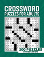 Crossword Puzzles for Adults: Cross Words Activity Puzzle Book:200 Puzzles with Solutions