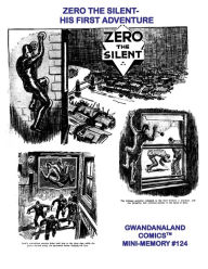 Title: Zero The Silent - His First Adventure: Gwandanaland Comics Mini-Memory #124: The Man Who can Walk on Ceilings! His Original 1931 Origin Story, Author: Gwandanaland Comics
